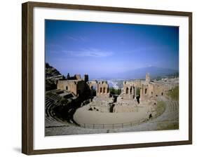 Taormina, Island of Sicily, Italy, Mediterranean-Oliviero Olivieri-Framed Photographic Print