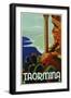 Taormina Poster-null-Framed Giclee Print