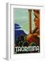 Taormina Poster-null-Framed Giclee Print