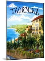 Taormina, Sicily, Italy-Caroline Haliday-Mounted Giclee Print