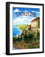 Taormina, Sicily, Italy-Caroline Haliday-Framed Giclee Print