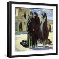 Taos Girls, 1916-Walter Ufer-Framed Giclee Print