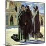 Taos Girls, 1916-Walter Ufer-Mounted Giclee Print