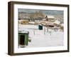 Taos in the Snow, C.1914-20 (Oil on Canvas)-Walter Ufer-Framed Giclee Print