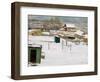 Taos in the Snow, C.1914-20 (Oil on Canvas)-Walter Ufer-Framed Giclee Print