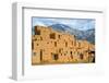 Taos Pueblo in New Mexico Usa-null-Framed Art Print