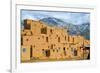 Taos Pueblo in New Mexico Usa-null-Framed Art Print