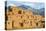 Taos Pueblo in New Mexico Usa-null-Stretched Canvas