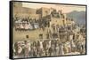 Taos Pueblo Indian Dances, New Mexico-null-Framed Stretched Canvas