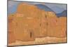 Taos Pueblo, New Mexico, Ca 1921-Nicholas Roerich-Mounted Premium Giclee Print