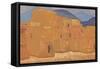 Taos Pueblo, New Mexico, Ca 1921-Nicholas Roerich-Framed Stretched Canvas