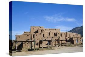 Taos Pueblo, Pueblo Dates to 1000 Ad, New Mexico, United States of America, North America-Richard Maschmeyer-Stretched Canvas