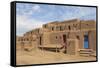 Taos Pueblo, UNESCO World Heritage Site, Taos, New Mexico, United States of America, North America-Wendy Connett-Framed Stretched Canvas