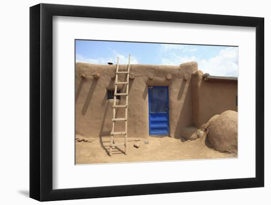 Taos Pueblo, UNESCO World Heritage Site, Taos, New Mexico, United States of America, North America-Wendy Connett-Framed Photographic Print