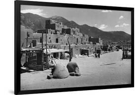 Taos Pueblo-W.H. Shaffer-Framed Photographic Print