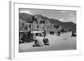 Taos Pueblo-W.H. Shaffer-Framed Photographic Print