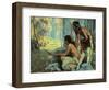 Taos Turkey Hunters, 1915-Eanger Irving Couse-Framed Giclee Print