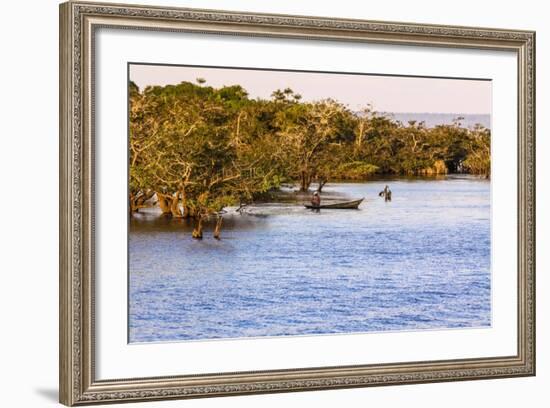 Tapajos River, Amazonia, Brazil-Françoise Gaujour-Framed Photographic Print