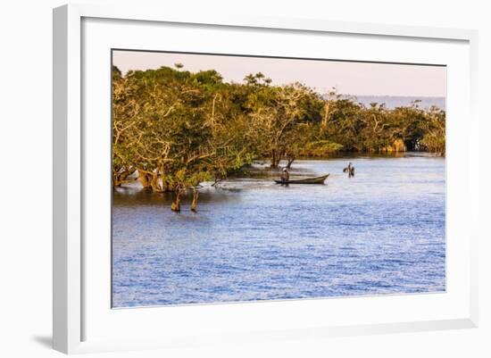 Tapajos River, Amazonia, Brazil-Françoise Gaujour-Framed Photographic Print