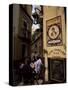 Tapas Bar, Barrio Santa Cruz, Seville, Andalucia, Spain-Jean Brooks-Stretched Canvas