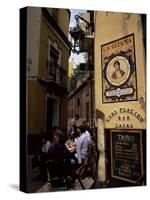 Tapas Bar, Barrio Santa Cruz, Seville, Andalucia, Spain-Jean Brooks-Stretched Canvas