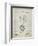 Tape Measure Patent-Cole Borders-Framed Art Print
