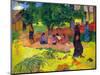 Taperaa Mahana, (Late Afternoo), 1892-Paul Gauguin-Mounted Giclee Print