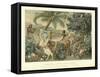 Tapestry Depicting an Indian Scene-null-Framed Stretched Canvas