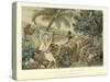 Tapestry Depicting an Indian Scene-null-Stretched Canvas