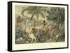 Tapestry Depicting an Indian Scene-null-Framed Stretched Canvas