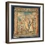 Tapestry Depicting the Descent from the Ark and the Series of the Life of Noah-Paulus van Nieuwenhove-Framed Giclee Print