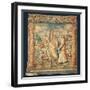 Tapestry Depicting the Descent from the Ark and the Series of the Life of Noah-Paulus van Nieuwenhove-Framed Giclee Print