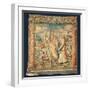 Tapestry Depicting the Descent from the Ark and the Series of the Life of Noah-Paulus van Nieuwenhove-Framed Premium Giclee Print