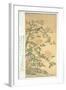 Tapestry Hanging Scroll, Qianlong Period (1736-95)-Qing Dynasty Chinese School-Framed Giclee Print