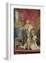 Tapestry of King Louis XV-Pierre Fran‡ois Cozette-Framed Giclee Print