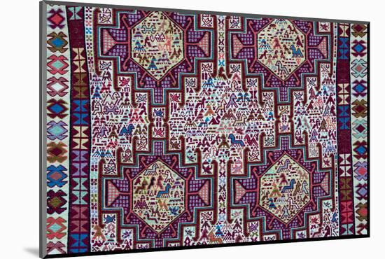 Tapestry, Tbilisi, Georgia.-Keren Su-Mounted Photographic Print
