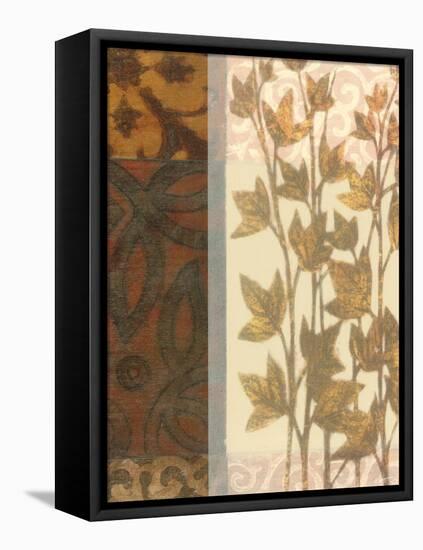 Tapestry with Leaves II-Norman Wyatt Jr.-Framed Stretched Canvas