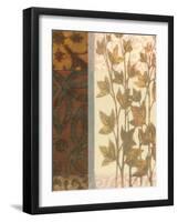 Tapestry with Leaves II-Norman Wyatt Jr.-Framed Art Print