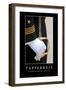 Tapferkeit: Motivationsposter Mit Inspirierendem Zitat-null-Framed Premium Photographic Print