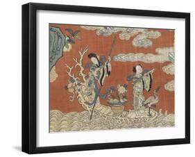 Tapisserie d'anniversaire de naissance-null-Framed Giclee Print