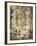 Tapisserie de la tenture : Louis XV tenant le limier-Jean Baptiste Oudry-Framed Giclee Print