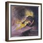 Tapping a Blast Furnace-Graham Sutherland-Framed Giclee Print