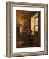 Tapping the Barrel-Pierre Edouard Frere-Framed Giclee Print