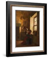 Tapping the Barrel-Pierre Edouard Frere-Framed Giclee Print