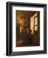 Tapping the Barrel-Pierre Edouard Frere-Framed Giclee Print