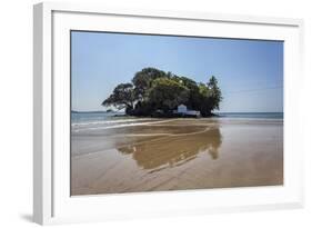 Taprobane Island at Low Tide, Weligama, Sri Lanka, Indian Ocean, Asia-Charlie-Framed Photographic Print