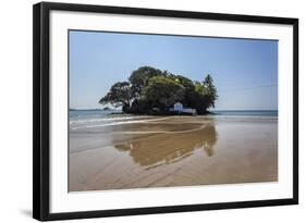 Taprobane Island at Low Tide, Weligama, Sri Lanka, Indian Ocean, Asia-Charlie-Framed Photographic Print