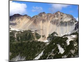 Tapto Lake Beneath Red Face Mountain, North Cascades National Park, Washington-Maureen Eversgerd-Mounted Photographic Print