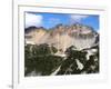 Tapto Lake Beneath Red Face Mountain, North Cascades National Park, Washington-Maureen Eversgerd-Framed Photographic Print