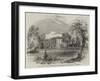 Tapton House, Near Chesterfield, the Residence of the Late Mr G Stephenson-null-Framed Giclee Print